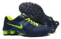 boutique chaussures nike shox current zoon sport vert fluorescent fonce